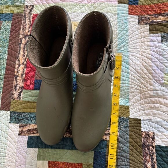 🌞 Sperry Biker Style Rain Boots - Picture 1 of 7